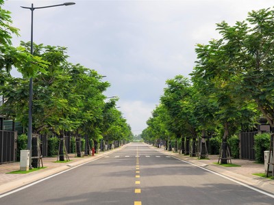 Không gian xanh thanh bình hiện hữu tại Waterpoint.