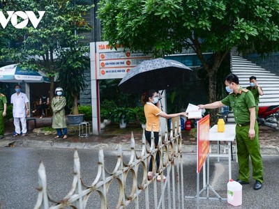 Điểm cách ly tại TP Phúc Yên (Vĩnh Phúc).