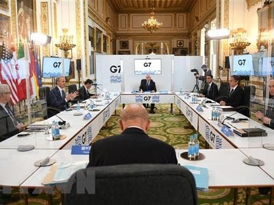 Châu Âu muốn đạt được thỏa thuận thuế toàn cầu với Mỹ tại hội nghị G7