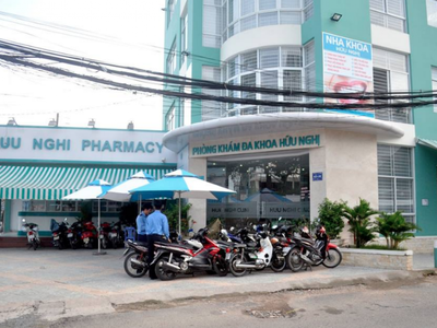 Trụ sở Phòng khám Đa khoa Hữu Nghị (ảnh từ website phòng khám).