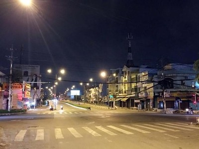 Thành phố Hồ Chí Minh nâng mức giãn cách xã hội. (Ảnh: Tiến Lực/TTXVN).