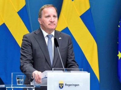 Thủ tướng Thụy Điển Stefan Lofven. Ảnh: Reuters.