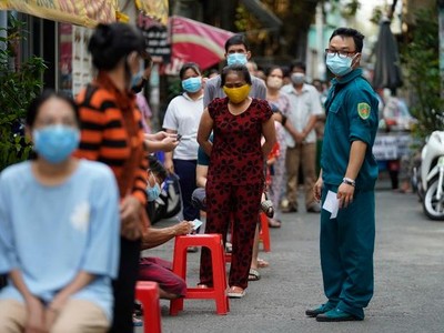 Tình hình dịch bệnh Covid-19 tại TPHCM vẫn có nhiều diễn biến phức tạp (Ảnh: Phạm Nguyễn).