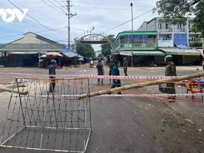 Ổ dịch chợ đầu mối Vinh, tỉnh Nghệ An.