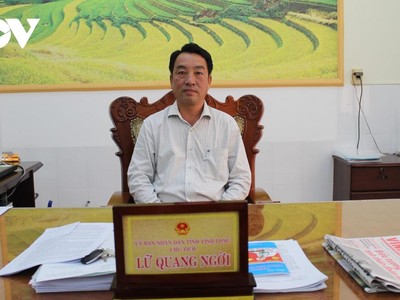 Ông Lữ Quang Ngời, Chủ tịch UBND tỉnh Vĩnh Long nhiệm kỳ 2016- 2021 tái đắc cử chức danh Chủ tịch UBND tỉnh nhiệm kỳ 2021- 2026.