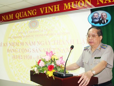 Ông Vũ Quốc Doanh, nguyên cục trưởng Cục Thi hành án dân sự TP.HCM (Ảnh: trang thông tin Cục THANDS TP.HCM).