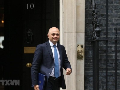 Bộ trưởng Bộ Y tế Anh Sajid Javid. (Ảnh: AFP/TTXVN),