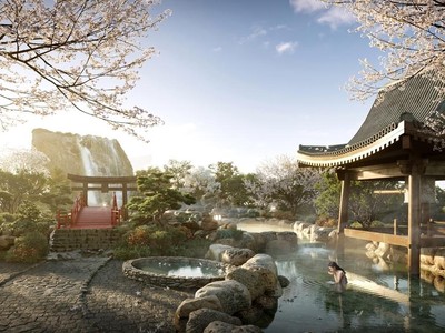 Tổ hợp khoáng nóng tại gia đầu tiên của Việt Nam tại Swanlake.