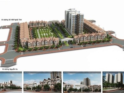 Khu nhà ở chức năng Xuân Thành Land - Nguyễn Huy Tự - Hà Tĩnh.