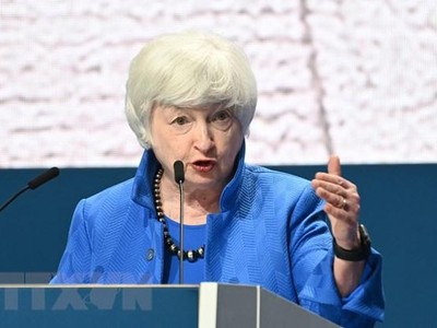 Bộ trưởng Tài chính Mỹ Janet Yellen. (Ảnh: AFP/TTXVN).
