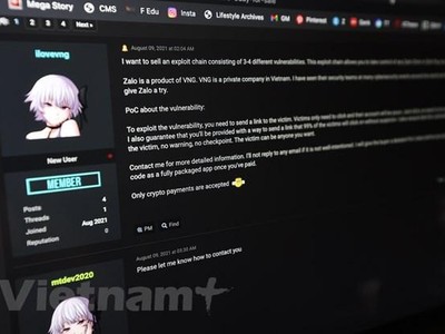 Hacker rao bán cách chiếm đoạt tài khoản Zalo. (Ảnh chụp màn hình).