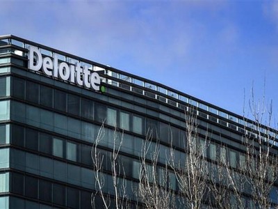 Công ty kiểm toán Deloitte tại Geneva (Thụy Sĩ). (Ảnh: AFP/TTXVN).