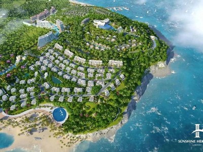 Dự án Sunshine Heritage Mũi Né: HVC Group là tổng thầu thi công hạ tầng điện, chiếu sáng, viễn thông phân khu 65ha (trên tổng diện tích 85ha).