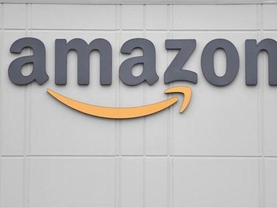 Biểu tượng của Amazon tại New York, Mỹ. (Ảnh: AFP/TTXVN).