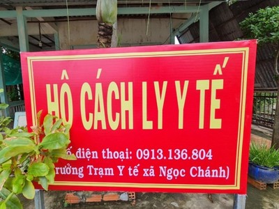 Xã Ngọc Chánh, huyện Đầm Dơi đang tăng cường công tác phòng chống dịch Covid-19.