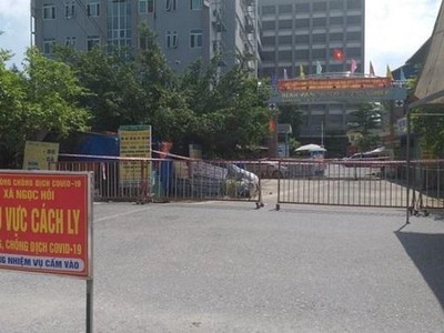 Hà Nội phong tỏa tạm thời Bệnh viện Đa khoa Nông nghiệp