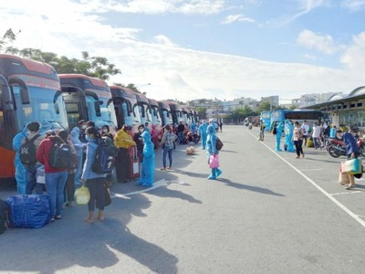 Sóc Trăng tổ chức đón công dân về quê đợt 1.