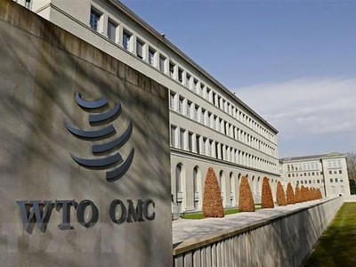 Trụ sở Tổ chức Thương mại thế giới (WTO) ở Geneva, Thuỵ Sĩ. (Ảnh: Reuters/TTXVN).