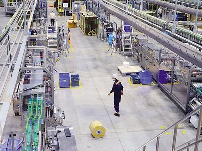 Sản xuất tại Nhà máy Nestlé Bông Sen (Hưng Yên). Ảnh: Đ.T.