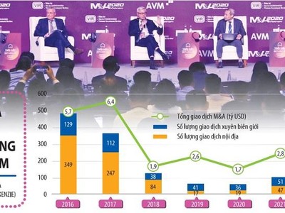 Hoạt động mua bán - sáp nhập (M&A): Âm thầm nhưng không kém phần quyết liệt
