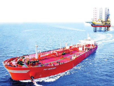 PVTrans đang sở hữu 35 tàu với tổng trọng tải 1,15 triệu DWT.