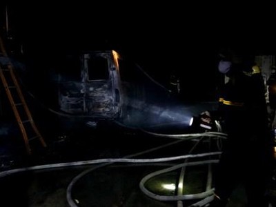 Nhiều tài sản bên trong bị thiêu rụi. (Nguồn: PC07).