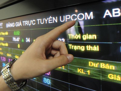 Đa số chứng khoán trên UPCoM có tỷ lệ cổ phiếu “trôi nổi” thấp, nên “nhà tạo lập” dễ đẩy giá tăng cao