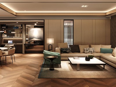 Phối cảnh nội thất của dự án khu căn hộ hàng hiệu Ritz-Carlton, Hanoi. Ảnh: Masterise Homes.