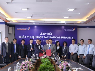 PJICO và ngân hàng PG bank ký kết thỏa thuận hợp tác bancassurance.