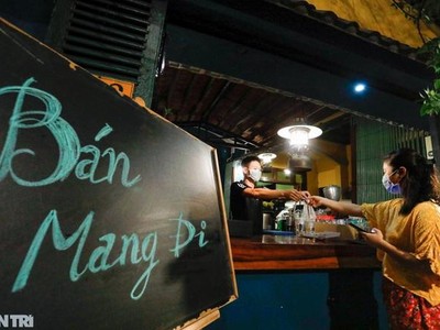 Tỉnh Phú Thọ yêu cầu dịch vụ nhà hàng, quán ăn, uống không phục vụ tại chỗ, chỉ bán mang đi (Ảnh minh họa: Hữu Khoa).