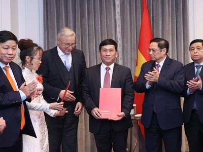 Thủ tướng Phạm Minh Chính chứng kiến lễ ký kết thỏa thuận đối tác chiến lược giữa Vietjet và Airbus.