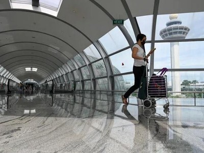 Quang cảnh tại sân bay Changi. (Nguồn: AFP).