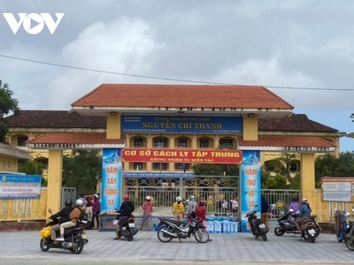Nhiều trường học ở tỉnh Thừa Thiên Huế trở thành khu cách ly.