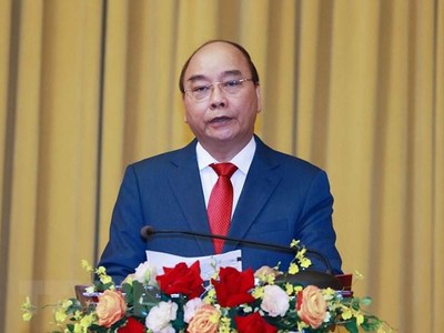 Chủ tịch nước Nguyễn Xuân Phúc. (Ảnh: Thống Nhất/TTXVN).