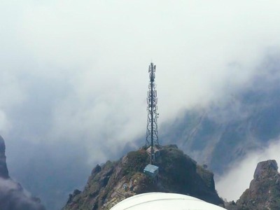 Hình ảnh trạm BTS của Viettel Construction.