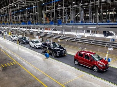 Dây chuyển lắp ráp xe Vinfast. (Nguồn: VinFast).