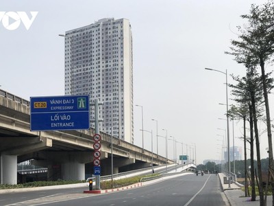 Đường cầu vượt thấp Linh Đàm góp phần giảm thiểu ùn tắc giao thông khu vực Pháp Vân- Giải Phóng.