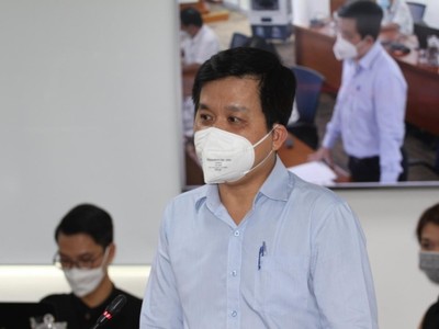 BS Nguyễn Hồng Tâm, Phó Giám đốc HCDC (ảnh Hà An).