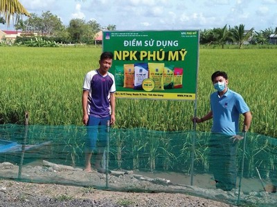 PVFCCo cùng phát triển với nông nghiệp bền vững