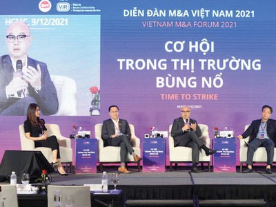 Nhiều kinh nghiệm quý trong M&A được các diễn giả chia sẻ tại Diễn đàn M&A Việt Nam 2021.
