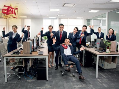 SSI sở hữu đội ngũ nhân sự hùng hậu và chuyên nghiệp.
