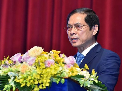 Bộ trưởng Ngoại giao Bùi Thanh Sơn khẳng định, trong thành tựu chung của hoạt động đối ngoại, có đóng góp quan trọng của đối ngoại địa phương (Ảnh: Tuấn Anh/TG&VN)