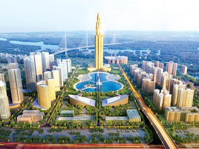 Phối cảnh Dự án Thành phố Thông minh Bắc Hà Nội.