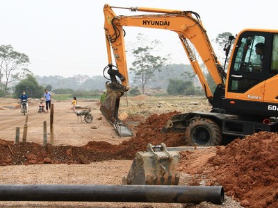 Nhiều dự án đang được đẩy mạnh tiến độ để ra hàng.