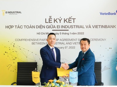 Cái “bắt tay” giữa EI Industrial và VietinBank thúc đẩy hợp tác toàn diện