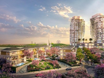 Phối cảnh Khu biệt thự và khách sạn Vườn Phượng hoàng – Phoenix Legend Ha Long Bay Hotel & Residences. Nguồn: Thuận Phát.