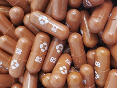 Thuốc viên Molnupiravir. (Ảnh: AFP/TTXVN).