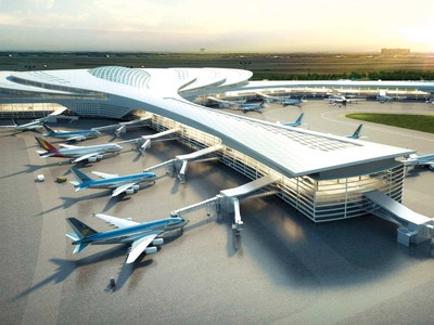 Dự án Cảng hàng không quốc tế sân bay Long Thành đang được quan tâm đặc biệt.