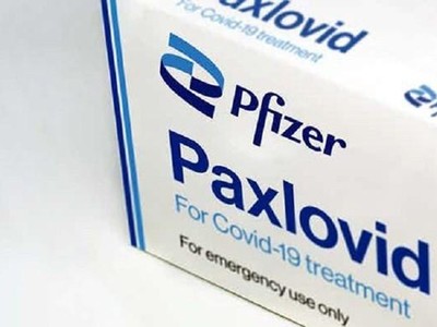 Thuốc Paxlovid do hãng dược phẩm Pfizer phát triển. (Ảnh: Shutterstock).