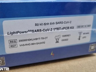 Bộ kit xét nghiệm SARS-CoV-2 của Công ty Việt Á.